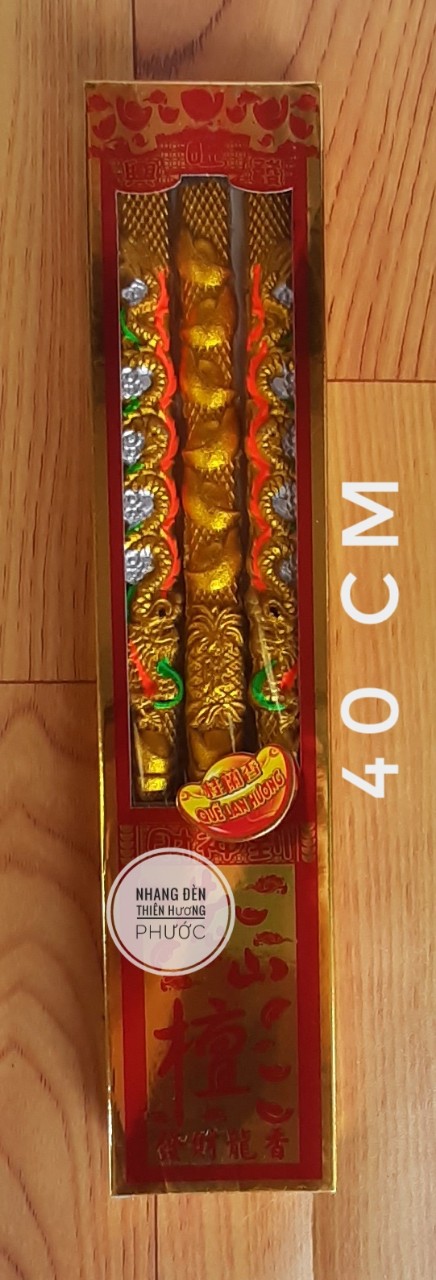 Nhang cúng giao thừa 3 cây-40cm